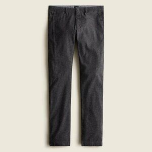 NWT $89 J Crew 484 Slim Fit Carbon Gray Brushed Twill Chino Pants